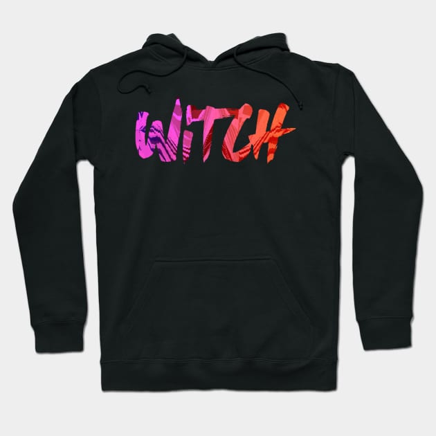 Halloween Witch Word Hoodie by holidaystore